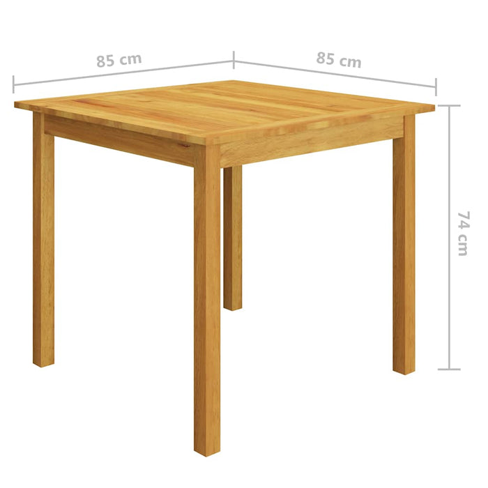 Set mobilier de grădină, 5 piese, negru WALTI