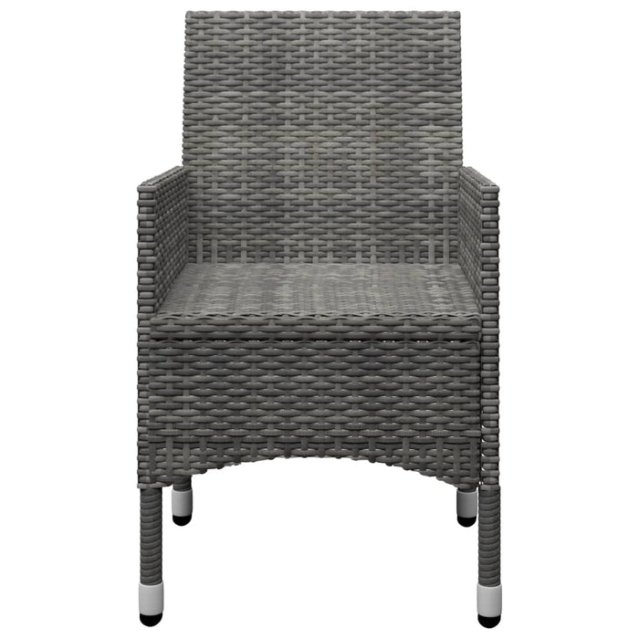 Set mobilier de grădină, 5 piese, gri WALTI