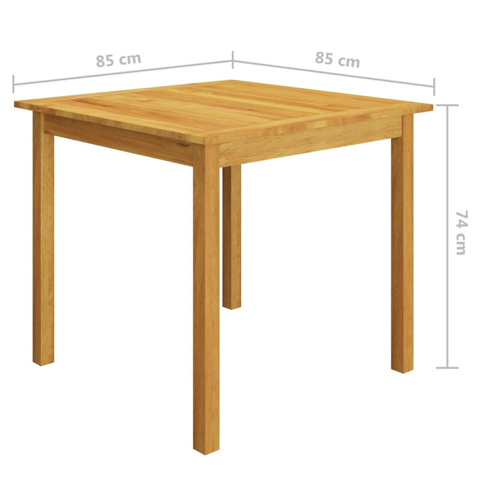 Set mobilier de grădină, 5 piese, maro WALTI
