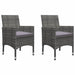 Set mobilier de grădină, 5 piese, gri - WALTI WALTI