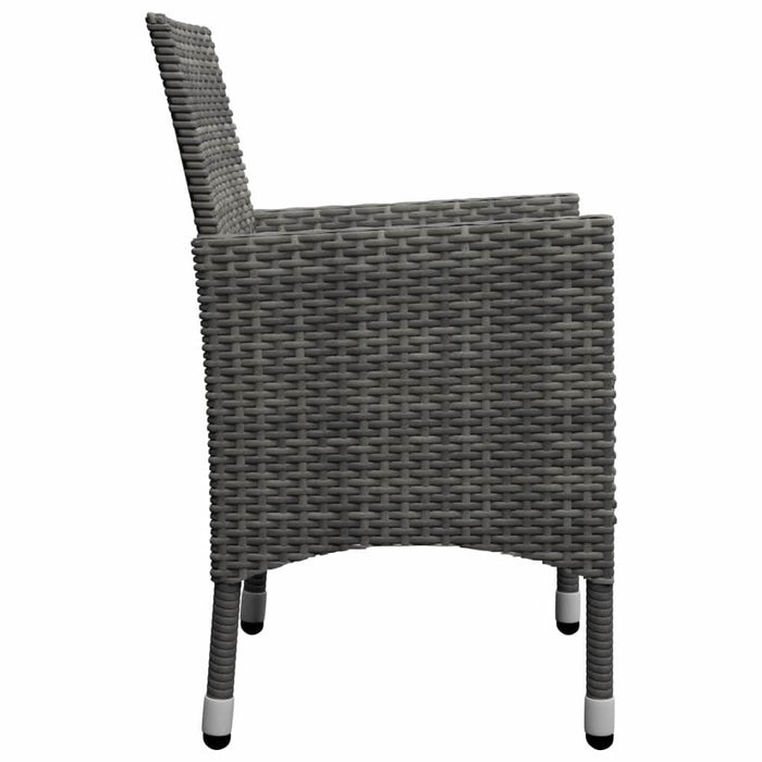 Set mobilier de grădină, 5 piese, gri - WALTI WALTI