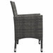 Set mobilier de grădină, 5 piese, gri - WALTI WALTI
