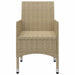 Set mobilier de grădină, 5 piese, bej - WALTI WALTI