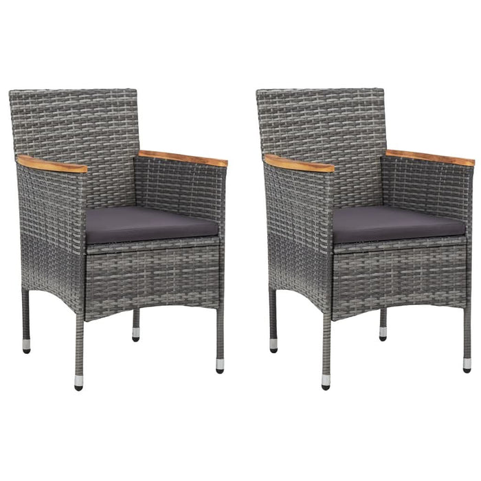 Set mobilier de grădină, 5 piese, gri - WALTI WALTI