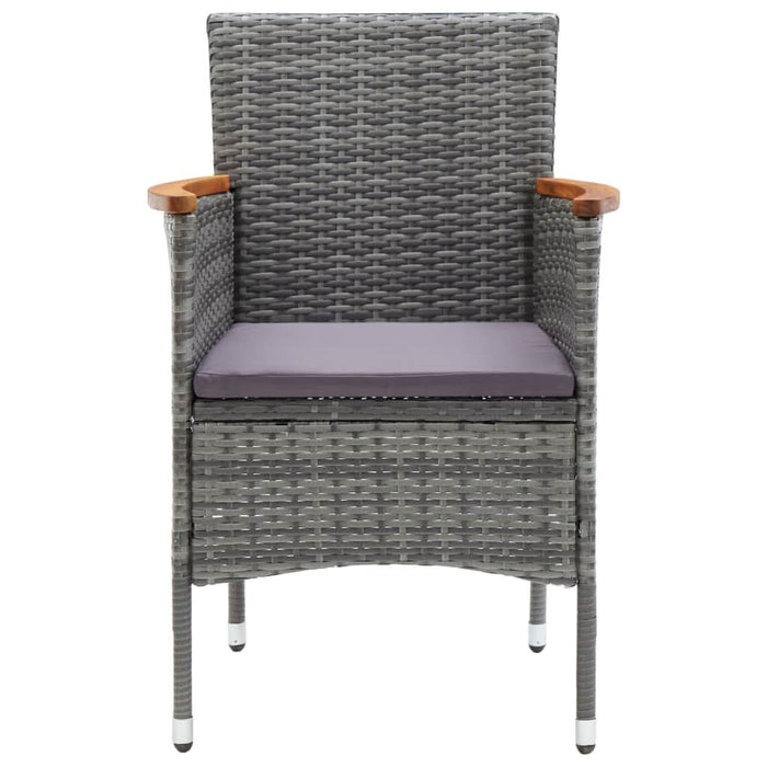 Set mobilier de grădină, 5 piese, gri - WALTI WALTI