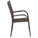 Set mobilier de grădină, 3 piese, maro - WALTI WALTI