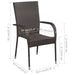 Set mobilier de grădină, 3 piese, maro - WALTI WALTI