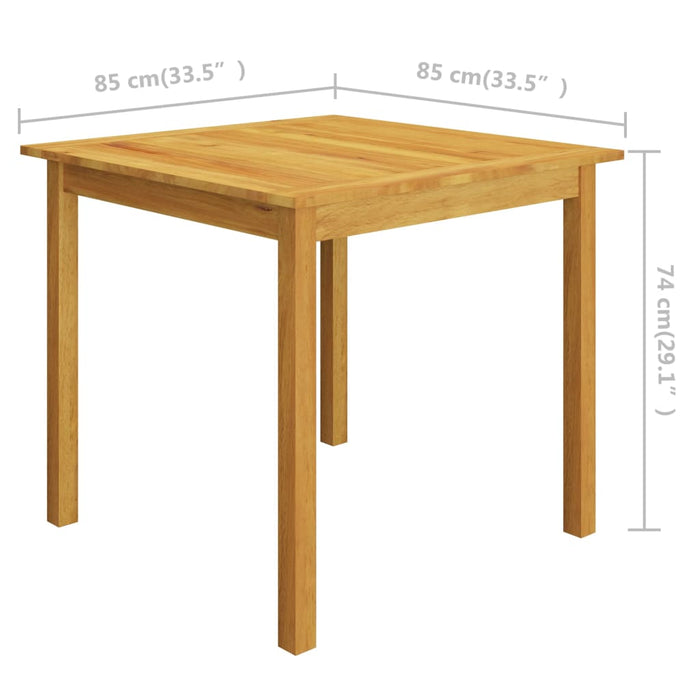 Set mobilier de grădină, 5 piese, gri WALTI