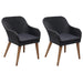 Set mobilier de grădină, 3 piese, negru - WALTI WALTI