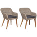 Set mobilier de grădină, 3 piese, maro - WALTI WALTI
