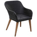 Set mobilier de grădină, 5 piese, negru - WALTI WALTI