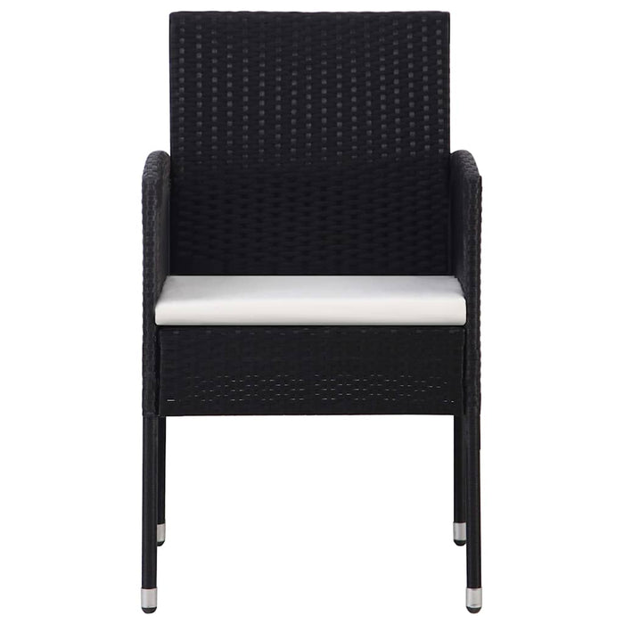 Set mobilier de grădină, 5 piese, negru - WALTI WALTI