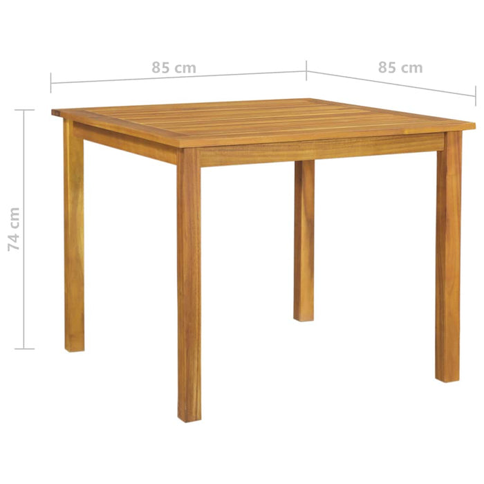 Set mobilier de grădină, 5 piese, negru - WALTI WALTI