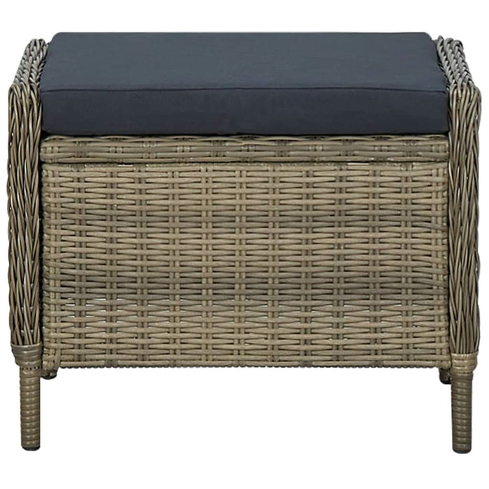 Set mobilier de grădină, 5 piese, maro - WALTI WALTI