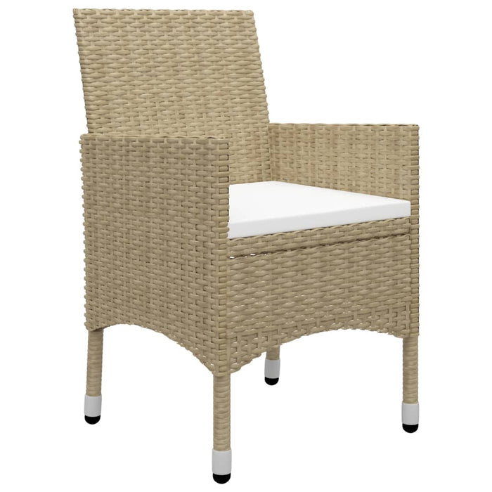 Set mobilier de grădină, 7 piese, bej WALTI