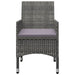 Set mobilier de grădină, 7 piese, gri - WALTI WALTI