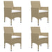 Set mobilier de grădină, 7 piese, bej - WALTI WALTI