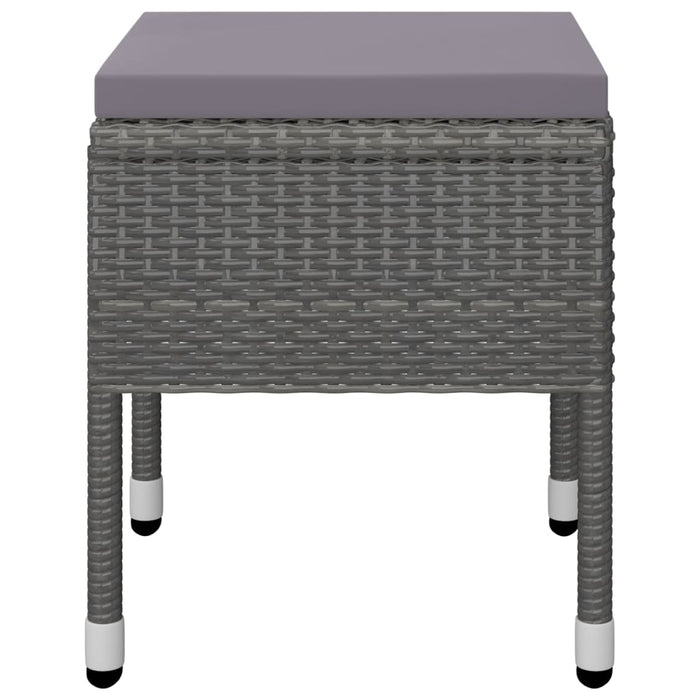 Set mobilier de grădină, 7 piese, gri - WALTI WALTI