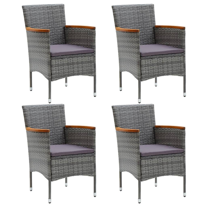 Set mobilier de grădină, 7 piese, gri - WALTI WALTI