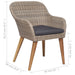 Set mobilier de grădină, 7 piese, maro - WALTI WALTI