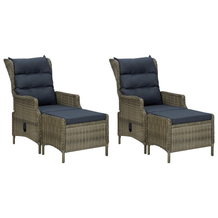 Set mobilier de grădină, 7 piese, maro - WALTI WALTI