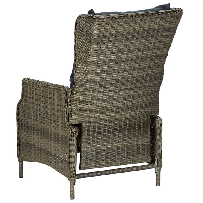 Set mobilier de grădină, 7 piese, maro - WALTI WALTI