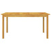 Set de mobilier pentru grădină, 5 piese, gri deschis - WALTI WALTI