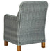 Set mobilier de grădină, 7 piese, gri deschis - WALTI WALTI