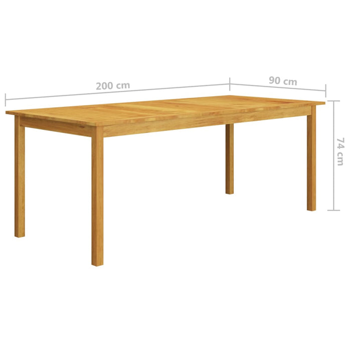 Set mobilier de grădină, 7 piese, gri - WALTI WALTI