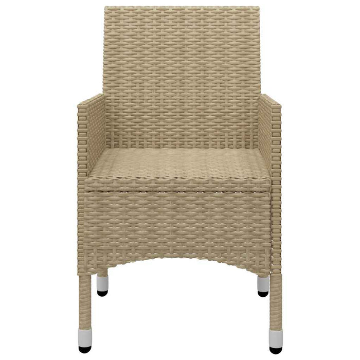 Set mobilier de grădină, 7 piese, bej WALTI