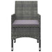 Set mobilier de grădină, 9 piese, gri - WALTI WALTI