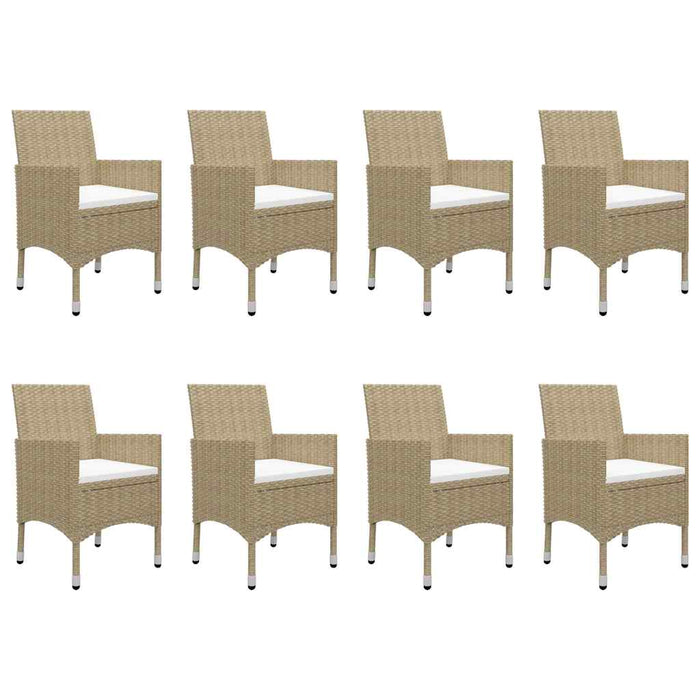 Set mobilier de grădină, 9 piese, bej - WALTI WALTI