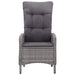 Set mobilier de grădină, 9 piese, gri - WALTI WALTI