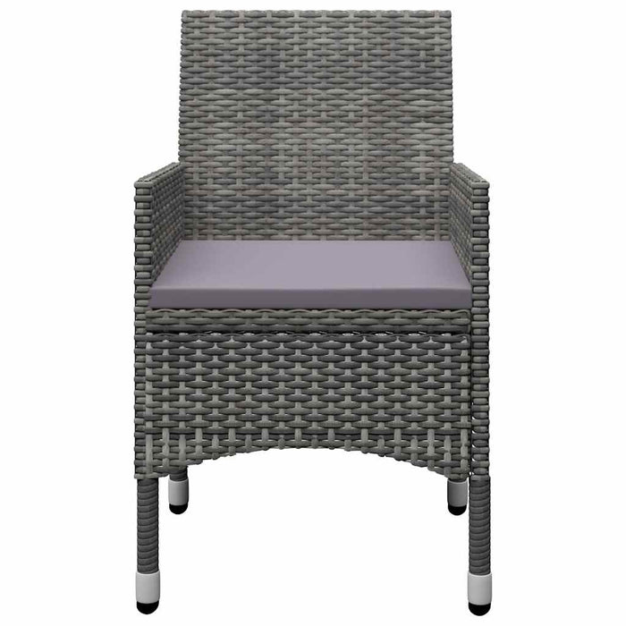 Set mobilier de grădină, 11 piese, gri - WALTI WALTI