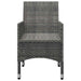 Set mobilier de grădină, 11 piese, gri - WALTI WALTI