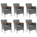 Set mobilier de grădină, 11 piese, gri - WALTI WALTI