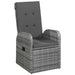Set mobilier de grădină, 9 piese, gri - WALTI WALTI