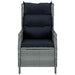 Set mobilier de grădină, 9 piese, gri deschis - WALTI WALTI