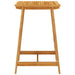 Set mobilier bar de grădină cu perne, 3 piese, negru - WALTI WALTI