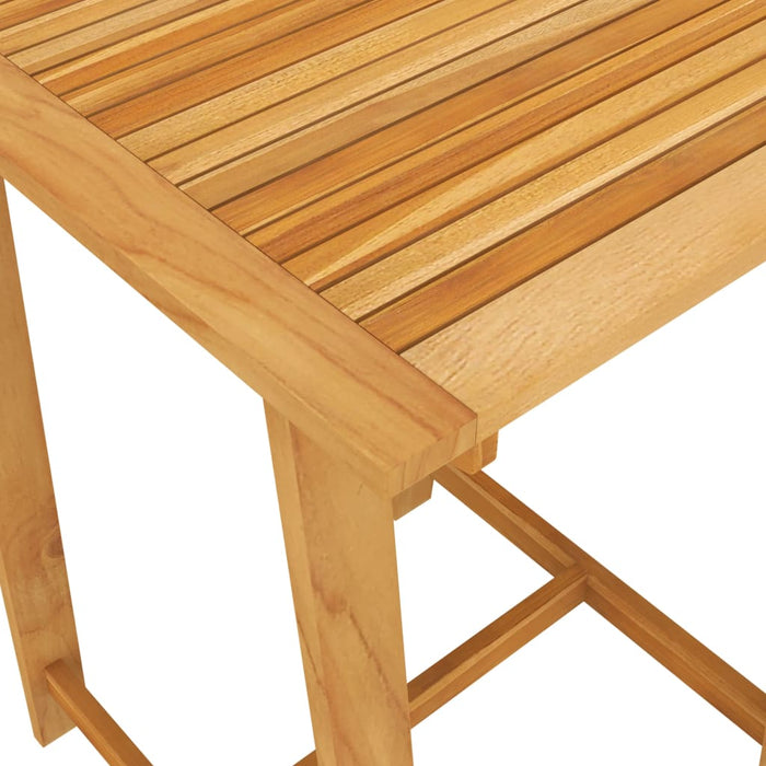 Set mobilier bar de grădină cu perne, 3 piese, negru - WALTI WALTI