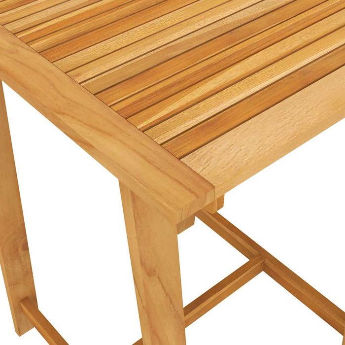 Set mobilier bar de grădină cu perne, 5 piese, negru WALTI