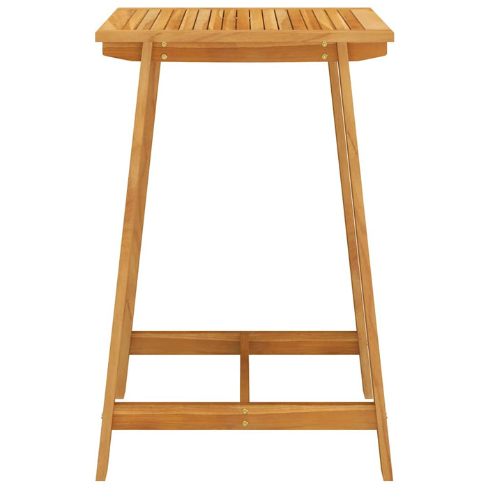 Set mobilier bar de grădină cu perne, 3 piese, negru WALTI