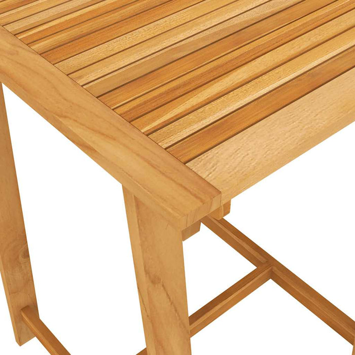 Set mobilier bar de grădină cu perne, 3 piese, negru WALTI