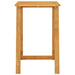 Set mobilier de bar de gradină, 5 piese, negru - WALTI WALTI