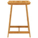 Set mobilier de bar de gradină, 5 piese, negru - WALTI WALTI