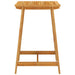 Set mobilier de bar de grădină, 5 piese, gri - WALTI WALTI