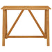 Set mobilier bar de grădină cu perne, 7 piese, negru - WALTI WALTI