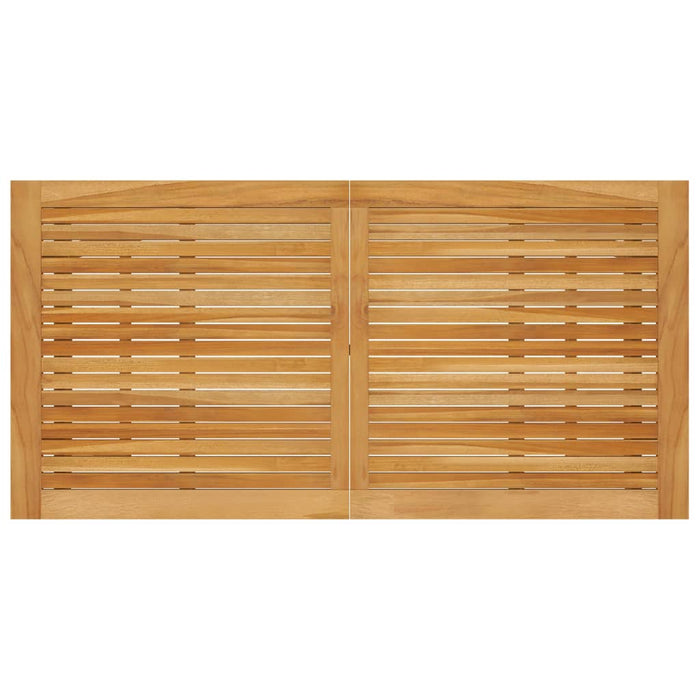 Set mobilier bar de grădină cu perne, 7 piese, negru WALTI