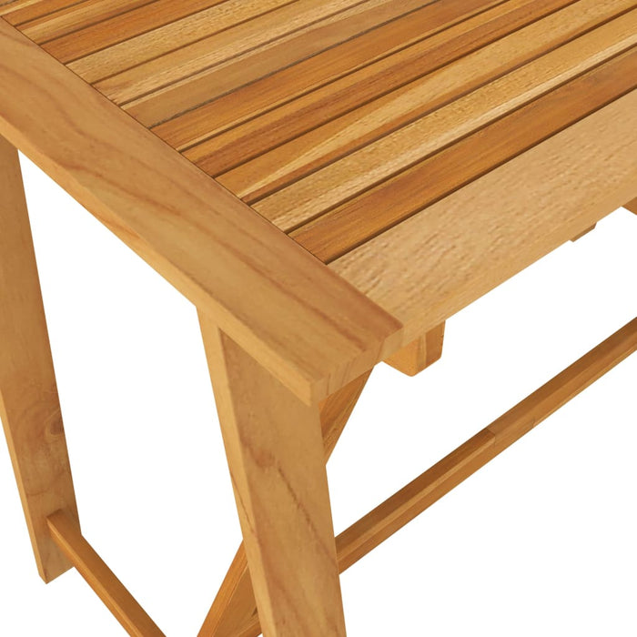 Set mobilier bar de grădină cu perne, 7 piese, negru WALTI