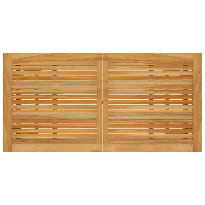 Set mobilier bar de grădină, 5 piese, gri - WALTI WALTI